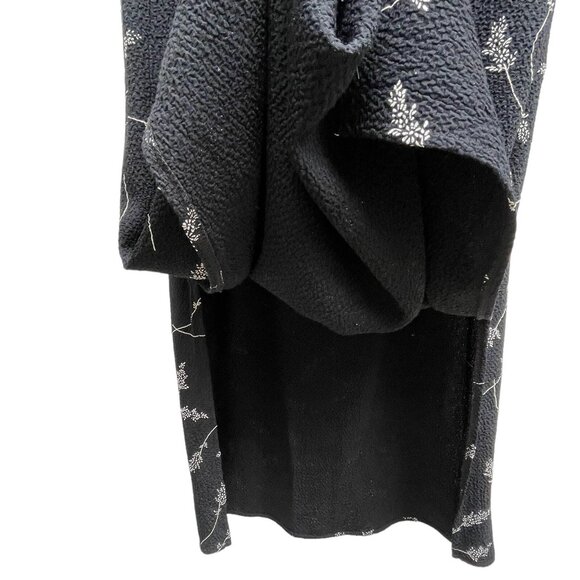 90s VTG Molly Malloy Sleeveless Floral Maxi Black Dress With Cover Women’s 12 - Picture 8 of 16